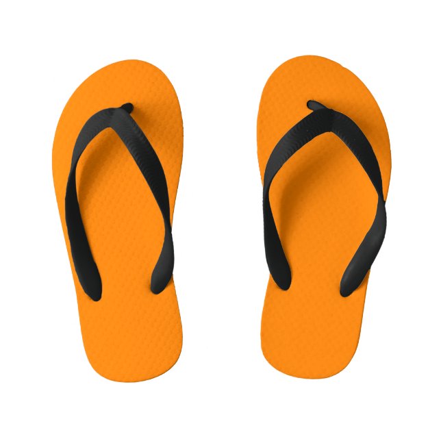 Tongs Enfants couleur UT orange (Semelle)