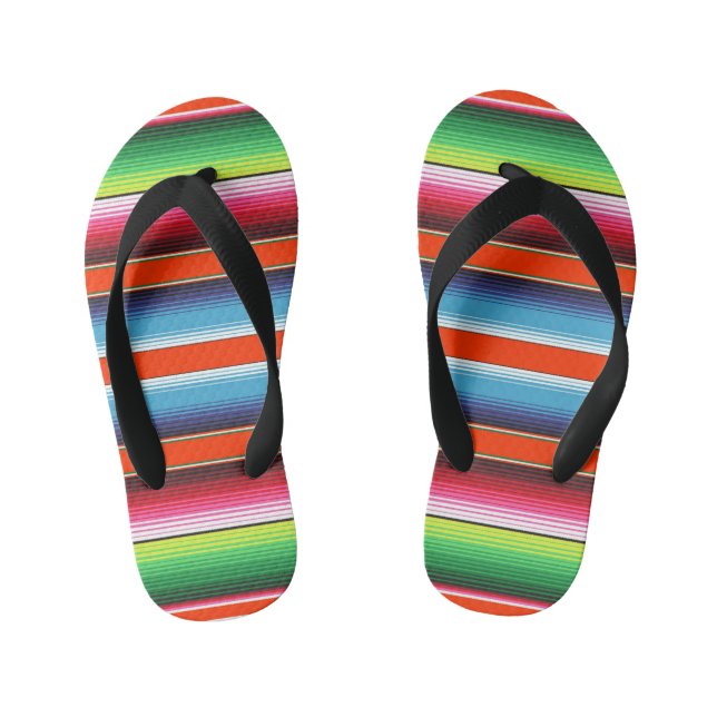 Tongs Enfants Couverture mexicaine traditionnelle de la Fiesta S (Semelle)