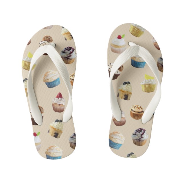 Tongs Enfants Cupcake royal (Semelle)