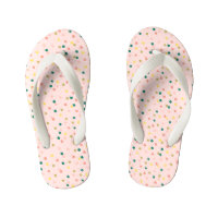 Cute Confetti Pois Motif Blush Green