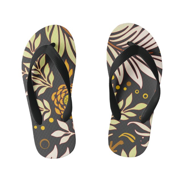 Tongs Enfants Design floral 19 (Semelle)