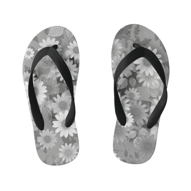 Tongs Enfants Design floral 3 (Semelle)