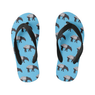 Tongs Enfants Dessin sur Tapir