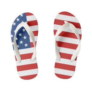 Tongs Enfants Drapeau Américain