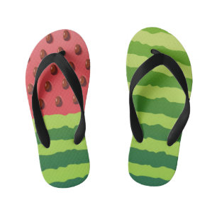 Tongs Enfants Drapeau de pastèque