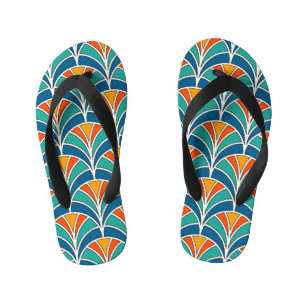 Tongs Enfants Échelle de poisson : asiatique traditionnel