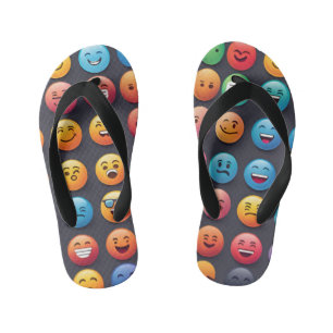 Tongs Enfants Emoji