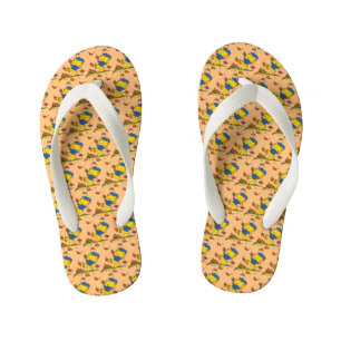 Tongs Enfants Ferald Dansant Parmi Les Feuilles D'Automne
