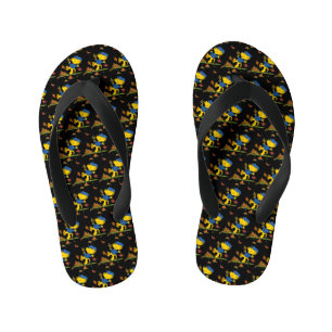 Tongs Enfants Ferald Dansant Parmi Les Feuilles D'Automne