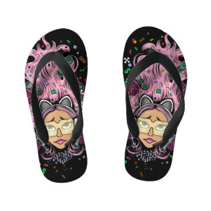 Tongs Enfants Fille Gamer