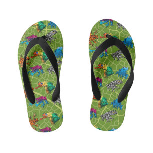 Tongs Enfants Guide ultime de la grenouille - Six grenouilles ar