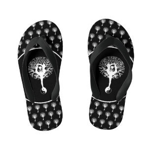 Tongs Enfants Harmonie et équilibre Yin Yang Arbre de vie