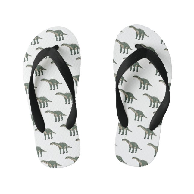Tongs Enfants Illustration de Barapasaurus (Semelle)