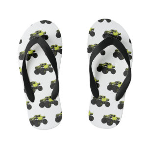 Tongs Enfants Illustration de camion monstre