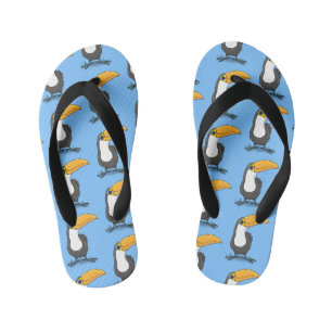 Tongs Enfants Illustration de dessin humoristique du toucan joye