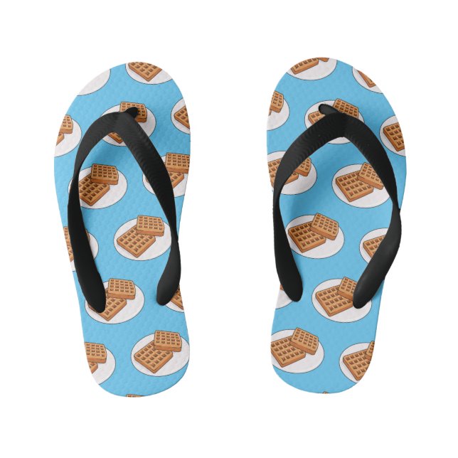 Tongs Enfants Illustration de gaufre (Semelle)
