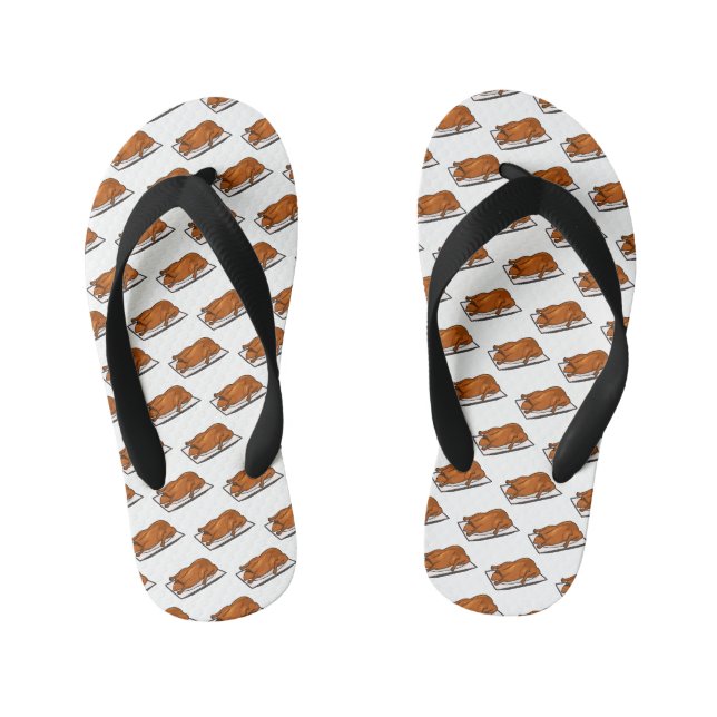 Tongs Enfants Illustration de Peking duck (Semelle)