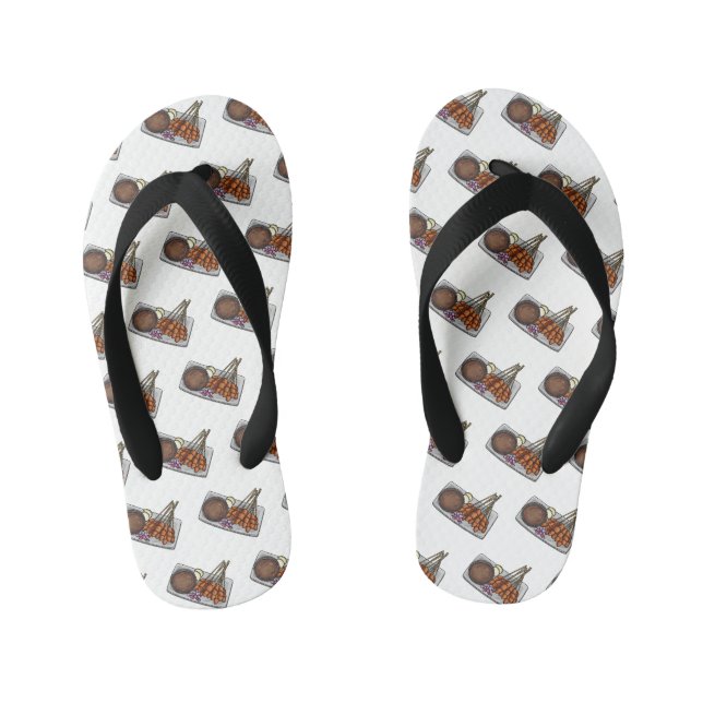 Tongs Enfants Illustration de Satay (Semelle)