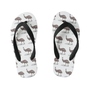 Tongs Enfants Illustration d'Emu bird