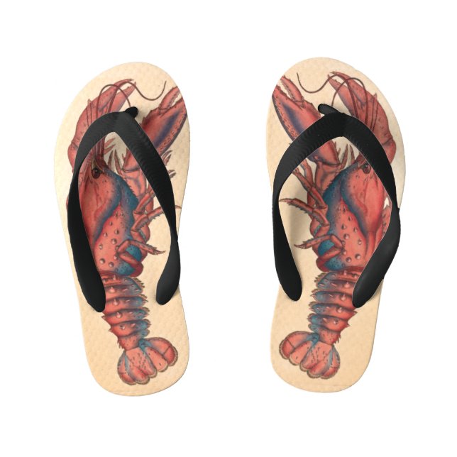 Tongs Enfants James Sowerby Homard serbé (Semelle)