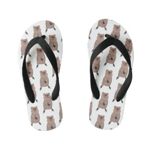 Tongs Enfants Joli sourire mignon dessin animé quokka