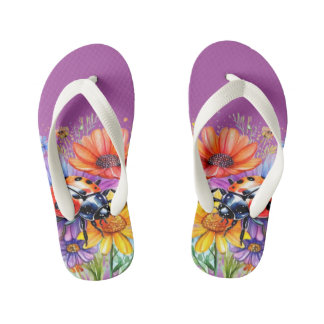 Tongs Enfants Ladybug