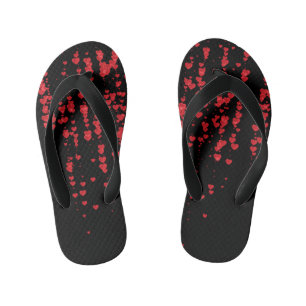 Tongs Enfants Motif de coeur 24