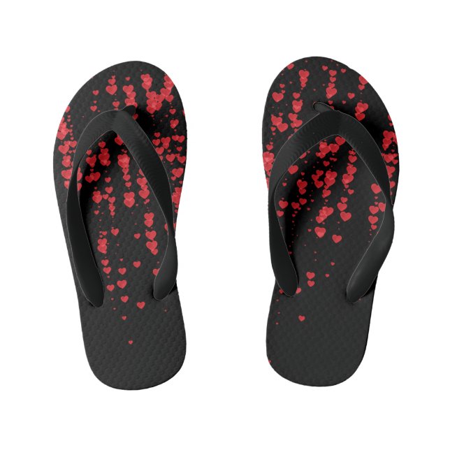 Tongs Enfants Motif de coeur 24 (Semelle)