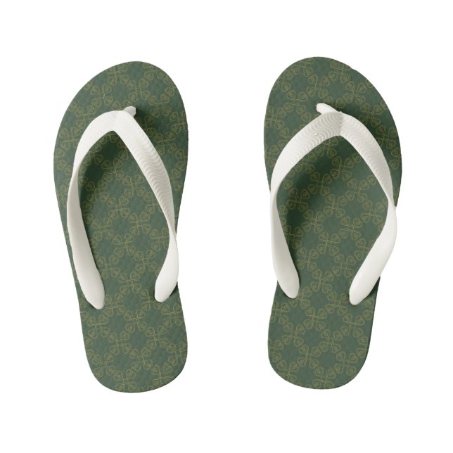 Tongs Enfants Motif de design celte (Semelle)