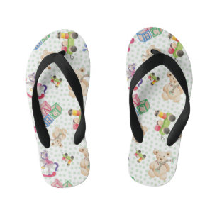 Tongs Enfants Motif de jouets pour enfants