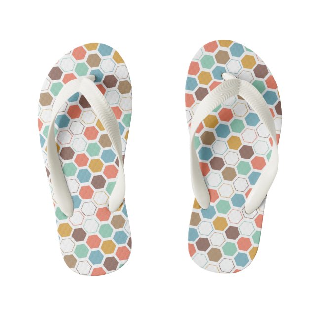Tongs Enfants Motif du module Bee Hive (Semelle)