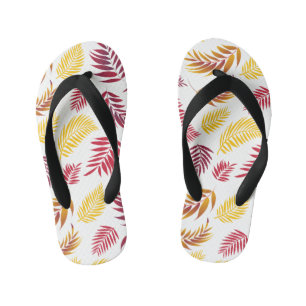 Tongs Enfants Motif Feuille tropical 20