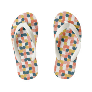 Tongs Enfants Motif géométrique rétro de Bauhaus