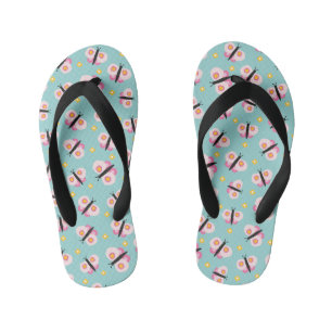 Tongs Enfants Motif papillon pour petits mignons