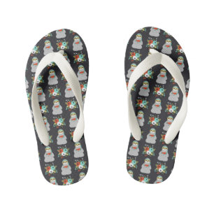 Tongs Enfants Motif Sloth