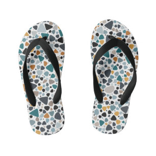 Tongs Enfants Motif Terrazzo