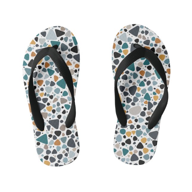 Tongs Enfants Motif Terrazzo (Semelle)