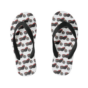 Tongs Enfants moto de style croiseur cool