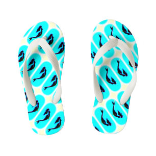 Tongs Enfants natation sous-marine de sirène