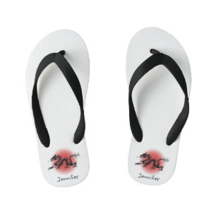 Tongs Enfants Nom traditionnel chinois de dragon