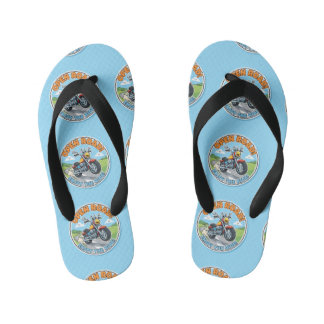 Tongs Enfants "Open Road" Happy Biker