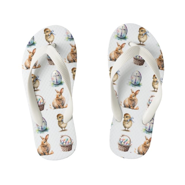 Tongs Enfants Pâques (Semelle)