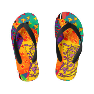 Tongs Enfants Patchwork indien turc festier Mandala