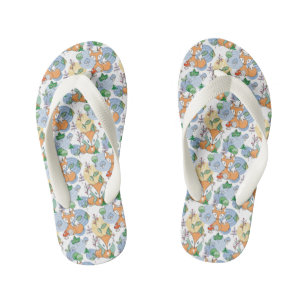 Tongs Enfants Petit Motif de Fox