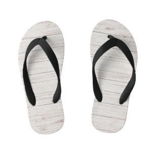 Tongs Enfants planches de bois
