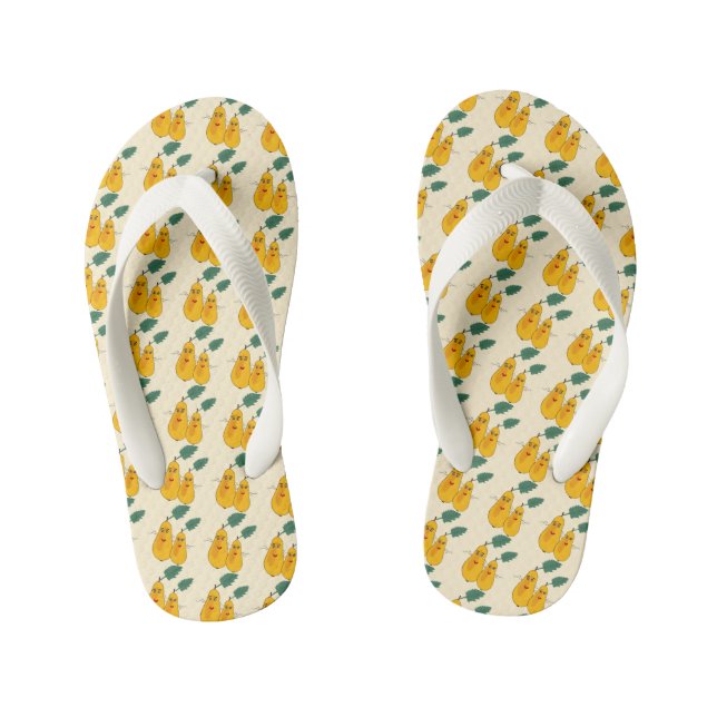 Tongs Enfants Poires amusantes (Semelle)