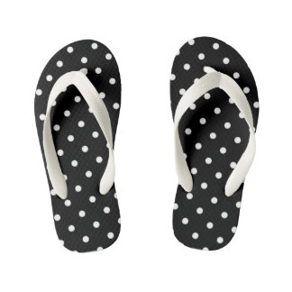 Tongs Enfants Pois