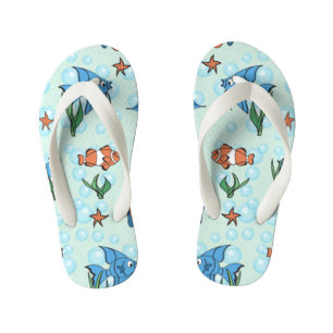 Tongs Enfants Poisson Carton mignon
