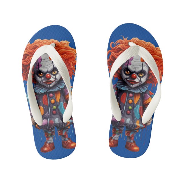 Tongs Enfants porter autour de la maison Halloween (Semelle)