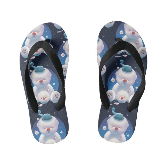 Tongs Enfants Rêve de Bichon Ice Shaver (Semelle)